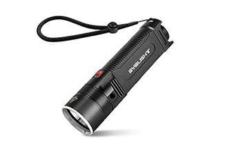 BYBLIGHT F13 LED Flashlight, Rechargeable Bike Light,also you can take it with you 